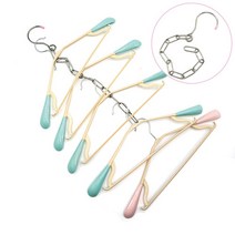 옷장 공간활용 스텐 옷걸이 연결고리 체인 연장 후크 걸이 행거