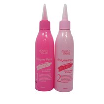 유산균 효소펌 1제150ml+2제 150ml/탱탱한 컬과 볼륨감/모발손상최소, 1set