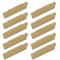 인덱서블 카바이드 그루빙 인서트 MGMN250-G 2.5mm 주석 코팅 CNC 터닝 선반 커터 MGEHR MGIVR 컷오프 도구 가공 스틸 10개/박스, MGMN150-G NC