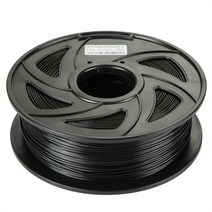 필라멘트 리필심 3d펜도안 도면 3d팬 3디펜 프린팅 pla 수입PCL 1.75mm 총5m, A.블랙 굵기1.75mm 총 5m