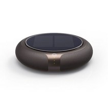 향수 아로마 휴대용 태양열 자동차 공기 청정기 태양 에너지 Ture Hepa 필터 이오나이저 전원, [02] Golden