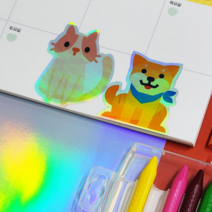 오너클랜 홀로그램 인쇄 용지, 단일, 본품