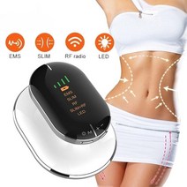 바디고주파 RF 초음파 LED 안티 셀룰라이트 지방연소 복부관리 바디 슬리밍 마사지, 하얀