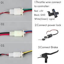 전기 자전거 컨트롤러 36V 48V 800W 1000W 30A DC 스쿠터 스케이트 보드용 브러시 부품 배터리 모터 엔진