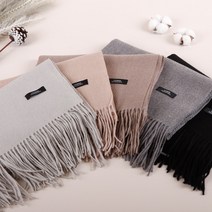 쿠칭아일랜드 털빠짐 적은 캐시미어 머플러 목도리 5color 가성비 따뜻한 남자 여자 선물