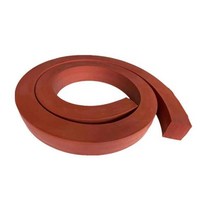 실링 폼 고온 사각 백업제 실리콘 스펀지 고무 스트랩, 20mmx20mm(1미터 가격), 1개