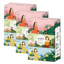 한예지 캐릭터 미용티슈 200매 3입, 3팩