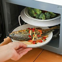 전자레인지받침 전자레인지 2단선반 트레이 받침대 시간 전기세, 올리브몰 본상품선택