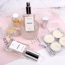 새로핸즈 스크류 타입 유리 향수공병 사각 실버캡 28ml, 단품