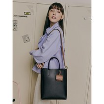 [빈폴ACC](BE31D3M015)오늘 미디엄 토트백 - 블랙
