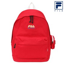 [FILA] 휠라 캔버스 라운드 백팩 FS3BPB5004X_DRD, 다크 레드