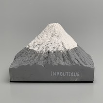 인부티크 후지산 석고방향제, 다크그레이, 자몽