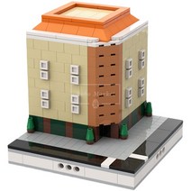 호환블럭 크리에이터 Neighborhood building 이웃 주거용 건물 MOC-33936 창작 신제품