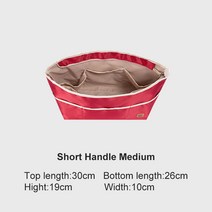 Longchamp Linner 가방에 대 한 부드러운 나일론 삽입 주최자 여자 메이크업 핸드백 여행 내부 지갑 휴대용 화장품 가방 저장소