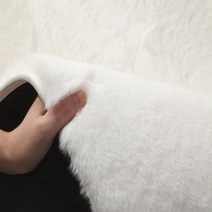 모조 토끼털 카페트 방바닥매트 털 장모 러그 대형 카페트 300 x 200