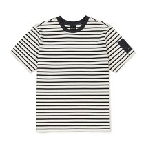 매장정품 스노우피크 반팔티 반팔 티셔츠 의류 코튼 포켓 스트라이프 반팔 티셔츠 네이비 스노우피크어패럴 의류