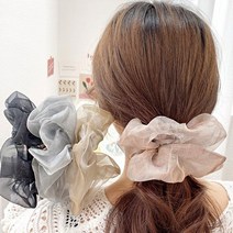 곱창머리끈 리본 벨벳 왕곱창밴드 헤어슈슈