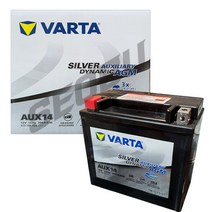 독일 바르타 정품 VARTA AGM 자동차보조배터리 AUX14 자동차보조밧데리 수입차배터리, VARTA AGM AUX14 보조배터리