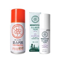 신신 모스키토 아웃도어에어로솔 레몬향 100ml + 모스세이프가드액 피톤치드향 60ml, 1세트