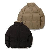 COVERNAT RDS 리버시블 숏 푸퍼 블랙 186536