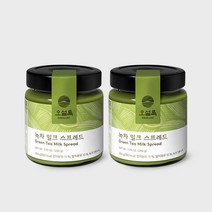 오설록 녹차밀크스프레드 200g x 2개, 선택안함