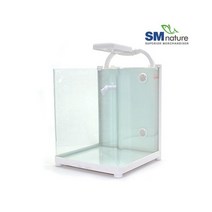 SM 배면섬프 LED 일체형 어항 [RM-022] 화이트