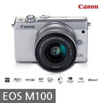 캐논 정품 EOS M100 [블랙]+15-45mm 줌렌즈+64GB+여행용가방 k, 단품