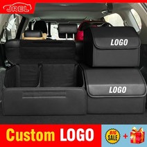 차량용 드렁크 정리함 깔끔한 멀티 접이식 수납함 PU 가죽 자동차 트렁크 다용도 보관 정리 수납 가방 아우디 a4 b7 테슬라 호환 모델 3/y용 액세서리, [26] M-Land Rover
