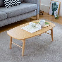 [룸스퀘어] 원목접이식 거실 소파 좌식 테이블 거실테이블, 까사테이블 네추럴900