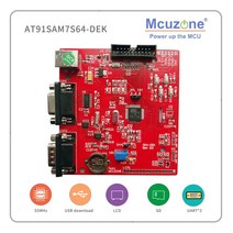 ARM7 AT9SAM7S64 DEK 발 키트 USB JTAG ADC, 한개옵션0