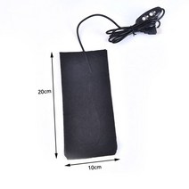usb 전기장판 캠핑 온열 매트 방석 1pcs 5v 탄소 섬유 난방 패드 핸드 워머 난방 필름 겨울 적외선 발열 열, 크기