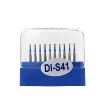 DI SO SR 시리즈 치과 다이아몬드 그라인딩 버 드릴 비트 고속 연삭 도구 그라인더 100 개/상자, DI-S41