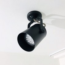 로페 화이트/블랙 직부 1등 E26 램프타입(램프 미포함) 인테리어등, 50개, 블랙