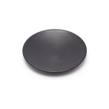 라이프초이스 블랙 멜라민 그릇모음 접시 업소용 식당용 찬기 앞접시, 10. 원형접시 1호