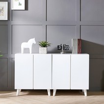 이노센트 디아 1200 높은 수납거실장B i101655, 화이트