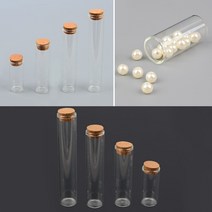 코르크유리병 유리공병 100MM 미니어처병 미니유리병 소형유리병, 120mm