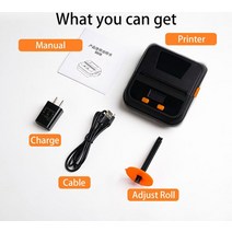 카드 포스기 POs 이지체크 단말기 신화포 GOOJPRT 휴대용 열전사 프린터 POS 시스템과 함께 사용하기 쉬, 04 PT80B_02 미국 플러그, 11.PT80B  미국 플러그