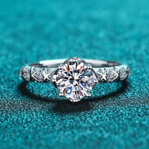 은반지 개성 여성남성 써지컬 심플 노브 스핀 moissanite ring 1ct 화이트 골드 도금 스털링 실버 d vvs1 lab diamond with gra 오픈링 925