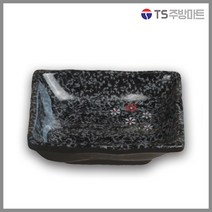 [돌산멜라민] 단풍 웰빙사각찬그릇 - 찬기 쿠프 구프 앞사라 (식당용 업소용), 찬그릇