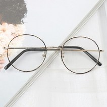 더브릴레 동글이 남자 여자 타원형 블루라이트차단안경+블루라이트렌즈 포함