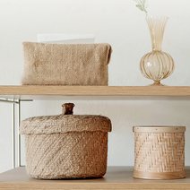 잡동사니 보관 미니 소품함 수납 바구니 악세사리 보관함 화장품 책상 간식 정리함 인테리어 감성 바스켓, C.사선 패턴