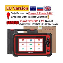 LAUNCH X431 CRP919E OBD 스캐너 양방향 스캔 도구 AF TPMS IMMO 사용 29 서비스 모든 시스템 자동 진단 CANFD DOIP tools 진단기, CHINA_Type 2