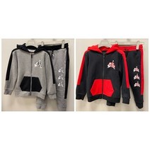 플레이키즈프로 조던주니어 가격할인!! 겨울필수 기모후드집업세트 점프맨클래식 후드풀집업세트(140~170)