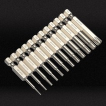 홀별 드라이버 비트 세트 50MM 12PCS, 단품