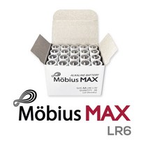 뫼비우스 AA(LR6) 고성능 알카라인 건전지 20PCS