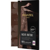 미쉘 끌뤼젤 MICHEL CLUIZEL 스페인 배송 인피니트 99% 카카오 다크 초콜릿 바 70g, 5팩