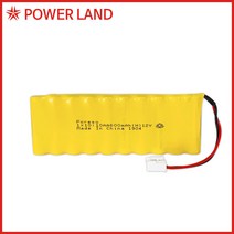 PORESO Ni-CD 1x10 12V 600mAh [예비전원 소방용배터리], 1개