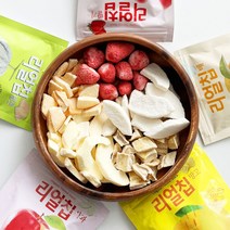 동결건조 과일칩 사과칩 딸기칩 배칩 멜론칩 망고칩 과일말랭이 아기간식, 5종 각1팩