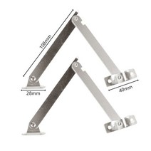 문틀 문짝 창틀 경첩 꺽쇠 뚜껑 지원 골동품 청동 04x3 mm 철 장식 상 가구 하드웨어 캐비닛 도어 주방 2, 03 Silver