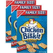 Nabisco Chicken in a Biskit Original Snack 미국 나비스코 치킨 인 어 비스킷 오리지날 스낵 과자 340g 3팩